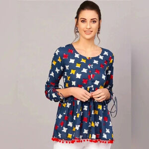 *NWOT* AKs Cotton Tunic Size SMALL